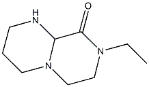 8-ethylhexahydro-2H-pyrazino[1,2-a]pyrimidin-9(6H)-one Structure