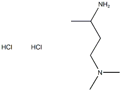 N-(3-aminobutyl)-N,N-dimethylamine dihydrochloride 구조식 이미지