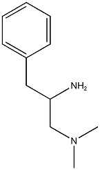 (2-amino-3-phenylpropyl)dimethylamine 구조식 이미지