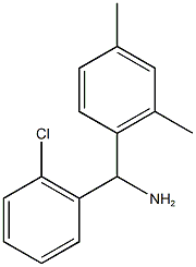 (2-chlorophenyl)(2,4-dimethylphenyl)methanamine 구조식 이미지