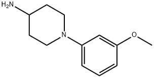 1-(3-methoxyphenyl)piperidin-4-amine Structure