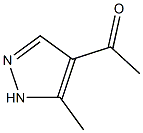 1-(5-methyl-1H-pyrazol-4-yl)ethan-1-one Structure