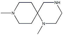 1,9-dimethyl-1,4,9-triazaspiro[5.5]undecane Structure