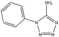 1-phenyl-1H-1,2,3,4-tetrazol-5-amine 구조식 이미지