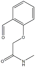 2-(2-formylphenoxy)-N-methylacetamide 구조식 이미지
