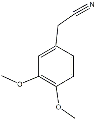 2-(3,4-dimethoxyphenyl)acetonitrile Structure