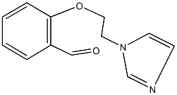 2-[2-(1H-imidazol-1-yl)ethoxy]benzaldehyde 구조식 이미지