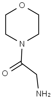 2-amino-1-(morpholin-4-yl)ethan-1-one 구조식 이미지