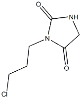 3-(3-chloropropyl)imidazolidine-2,4-dione Structure