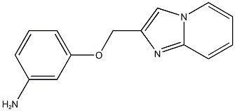 3-{imidazo[1,2-a]pyridin-2-ylmethoxy}aniline Structure