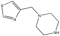 4-(piperazin-1-ylmethyl)-1,3-thiazole Structure