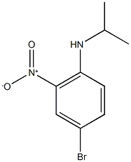 4-bromo-2-nitro-N-(propan-2-yl)aniline 구조식 이미지