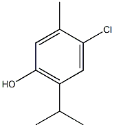 4-chloro-5-methyl-2-(propan-2-yl)phenol 구조식 이미지