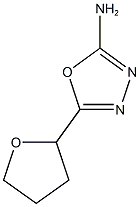 5-(oxolan-2-yl)-1,3,4-oxadiazol-2-amine Structure