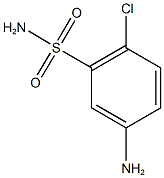5-amino-2-chlorobenzene-1-sulfonamide Structure