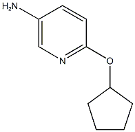 6-(cyclopentyloxy)pyridin-3-amine Structure