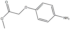 methyl (4-aminophenoxy)acetate 구조식 이미지