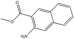methyl 3-aminonaphthalene-2-carboxylate Structure