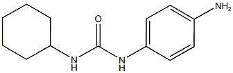 N-(4-aminophenyl)-N'-cyclohexylurea 구조식 이미지