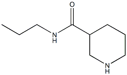 N-propylpiperidine-3-carboxamide Structure