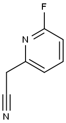 2-(6-fluoropyridin-2-yl)acetonitrile Structure