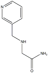 2-[(PYRIDIN-3-YLMETHYL)AMINO]ACETAMIDE 구조식 이미지