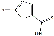 5-BROMOFURAN-2-CARBOTHIOAMIDE Structure