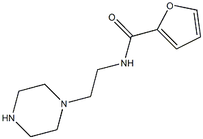 N-(2-PIPERAZIN-1-YLETHYL)-2-FURAMIDE Structure