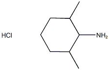 2,6-DIMETHYLCYCLOHEXANAMINE HYDROCHLORIDE Structure