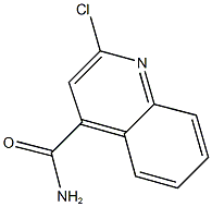 2-CHLOROQUINOLINE-4-CARBOXAMIDE Structure