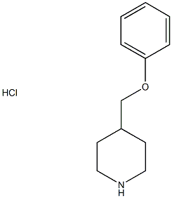 4-(PHENOXYMETHYL)PIPERIDINE HYDROCHLORIDE 구조식 이미지