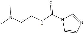N-[2-(dimethylamino)ethyl]-1H-imidazole-1-carboxamide 구조식 이미지
