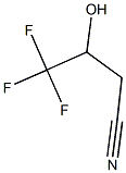 4,4,4-trifluoro-3-hydroxybutanenitrile Structure