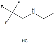 N-ethyl-N-(2,2,2-trifluoroethyl)amine hydrochloride 구조식 이미지