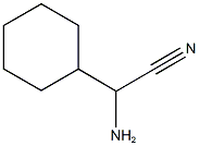 amino(cyclohexyl)acetonitrile 구조식 이미지