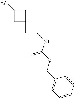 benzyl 6-aminospiro[3.3]hept-2-ylcarbamate 구조식 이미지