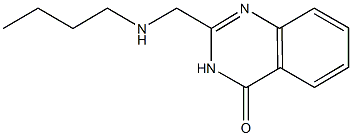 2-[(butylamino)methyl]quinazolin-4(3H)-one Structure