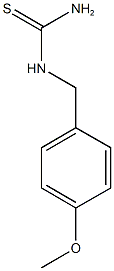 [(4-methoxyphenyl)methyl]thiourea Structure