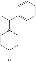 1-(1-phenylethyl)piperidin-4-one Structure