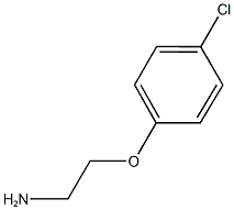 1-(2-aminoethoxy)-4-chlorobenzene 구조식 이미지