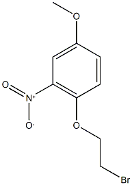1-(2-bromoethoxy)-4-methoxy-2-nitrobenzene Structure