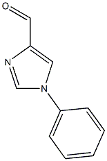 1-phenyl-1H-imidazole-4-carbaldehyde 구조식 이미지