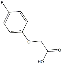 2-(4-fluorophenoxy)acetic acid 구조식 이미지