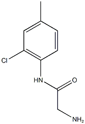 2-amino-N-(2-chloro-4-methylphenyl)acetamide 구조식 이미지