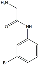 2-amino-N-(3-bromophenyl)acetamide 구조식 이미지