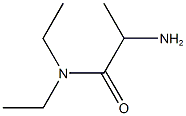 2-amino-N,N-diethylpropanamide 구조식 이미지