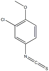 2-chloro-4-isothiocyanato-1-methoxybenzene Structure