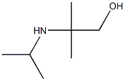 2-methyl-2-(propan-2-ylamino)propan-1-ol 구조식 이미지