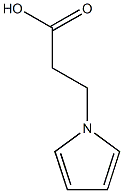 3-(1H-pyrrol-1-yl)propanoic acid 구조식 이미지