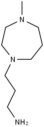 3-(4-methyl-1,4-diazepan-1-yl)propan-1-amine 구조식 이미지